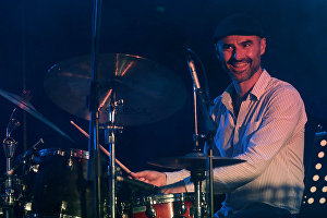 Музыкант Павел Тимофеев во время выступления на 17-м международном музыкальном фестивале Koktebel Jazz Party