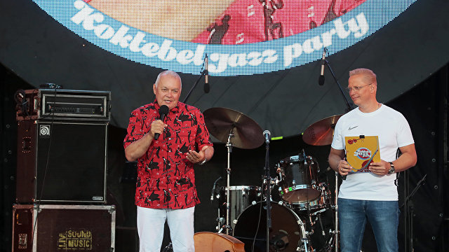 Дмитрий Киселев поблагодарил организаторов Koktebel Jazz Party